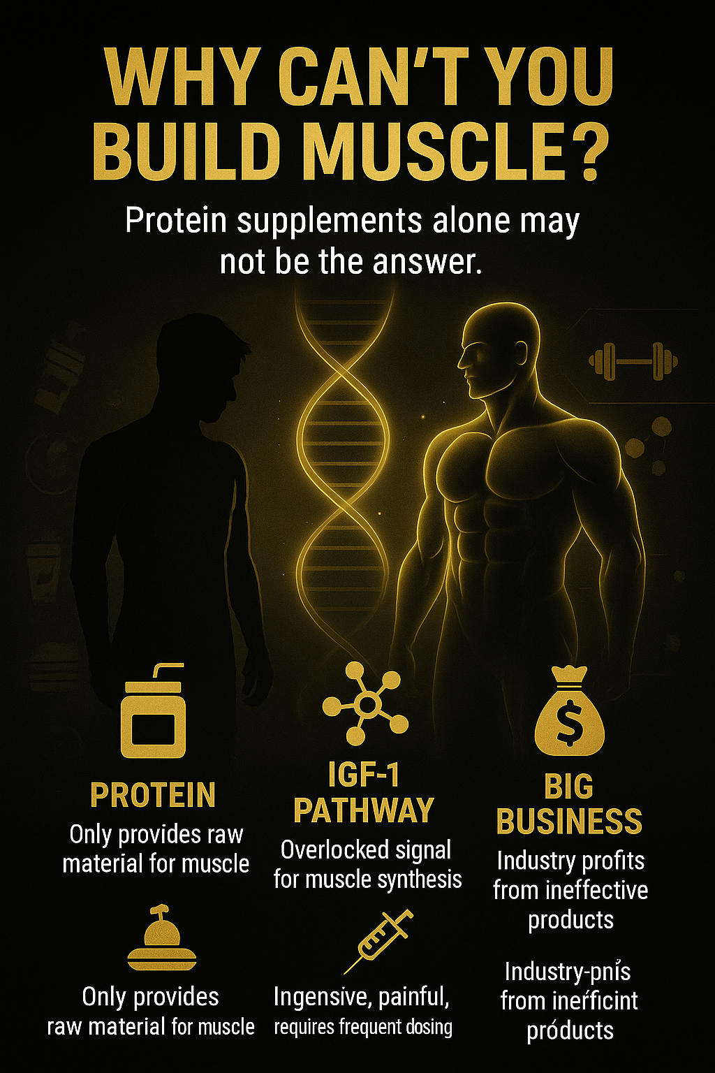 𝑶𝒇𝒇𝒊𝒄𝒊𝒂𝒍 𝑺𝒕𝒐𝒓𝒆 | IGF-1 BioMuscle® Patch(Accelerates muscle growth by reactivating the IGF-1 signaling pathway.)